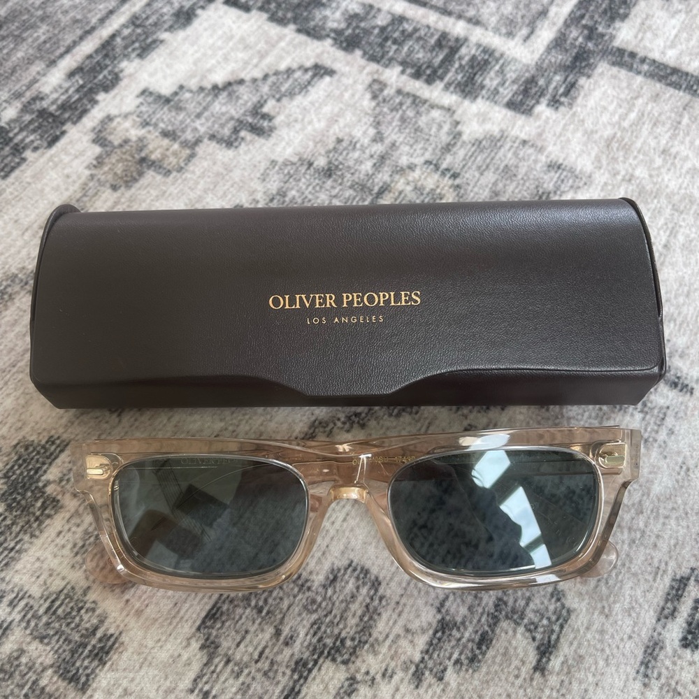 Oliver Peoples Davri Transparent Sunglasses